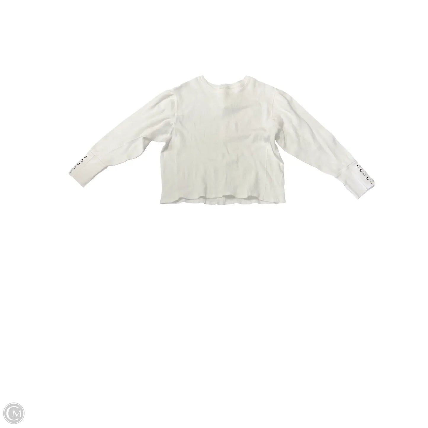 Top Long Sleeve By We The Free In White, Size: M