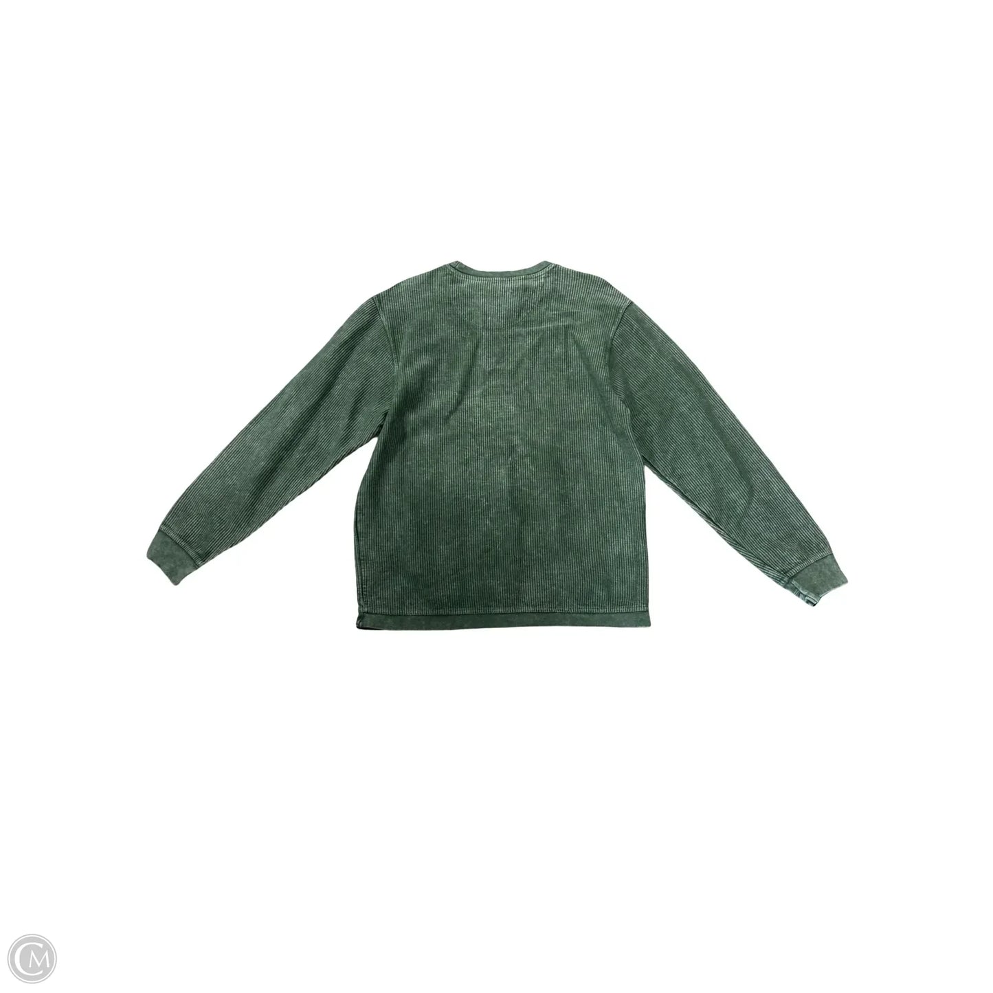 Sweatshirt Crewneck By Pressbox In Green, Size: S