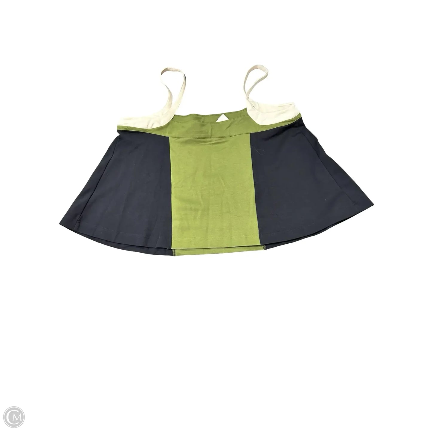 Top Sleeveless By Maeve In Blue & Green, Size: L