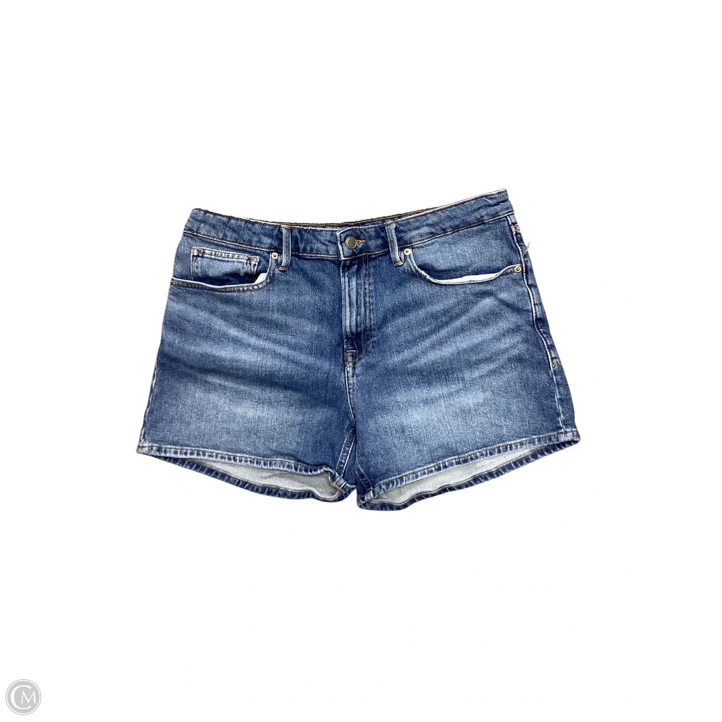 Shorts By Good American In Blue Denim, Size: 10