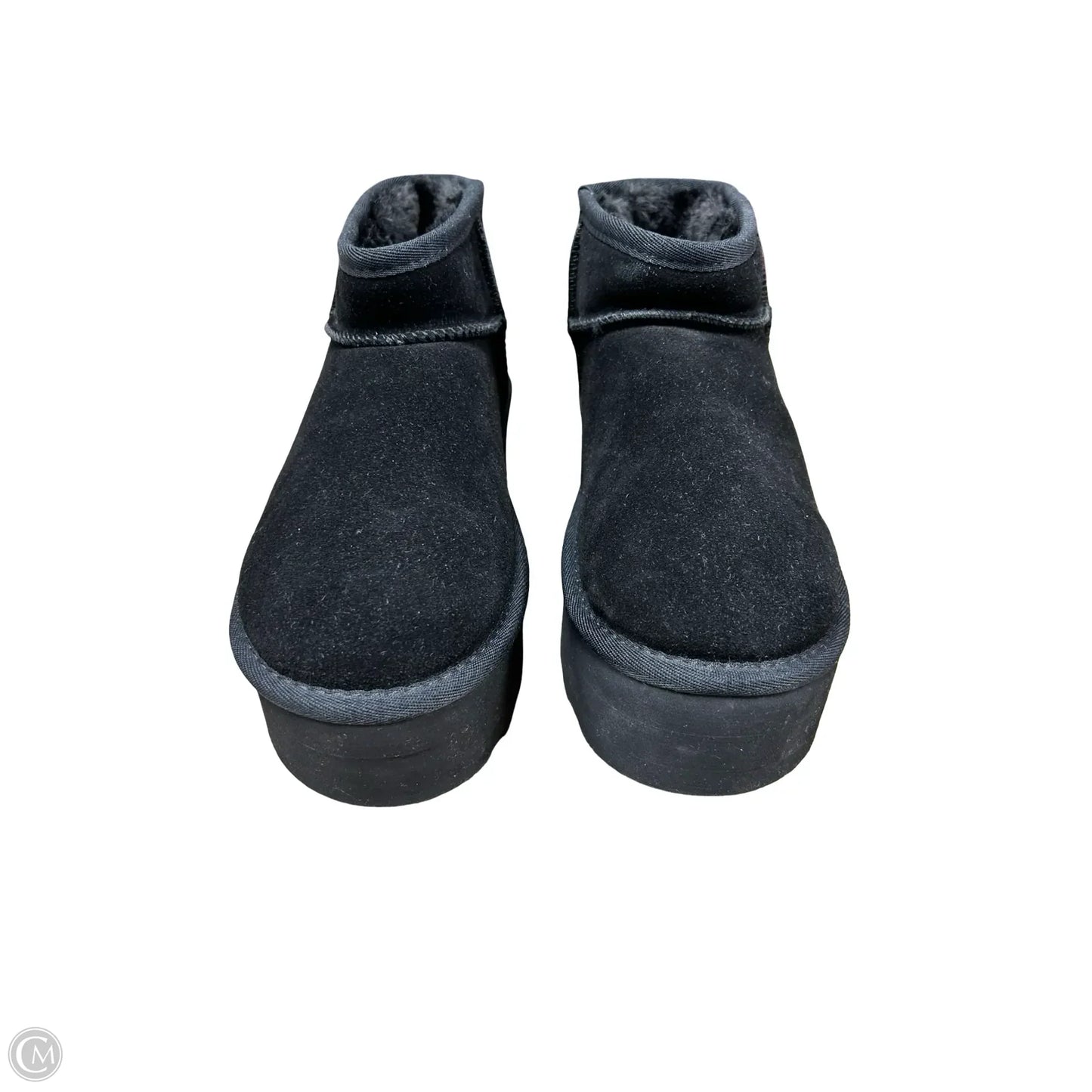 Shoes Heels Platform By Cushionaire In Black, Size: 7.5