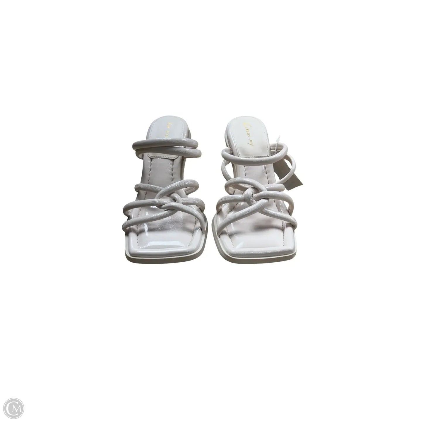 Sandals Heels Block By Circus By Sam Edelman In Cream, Size: 7.5