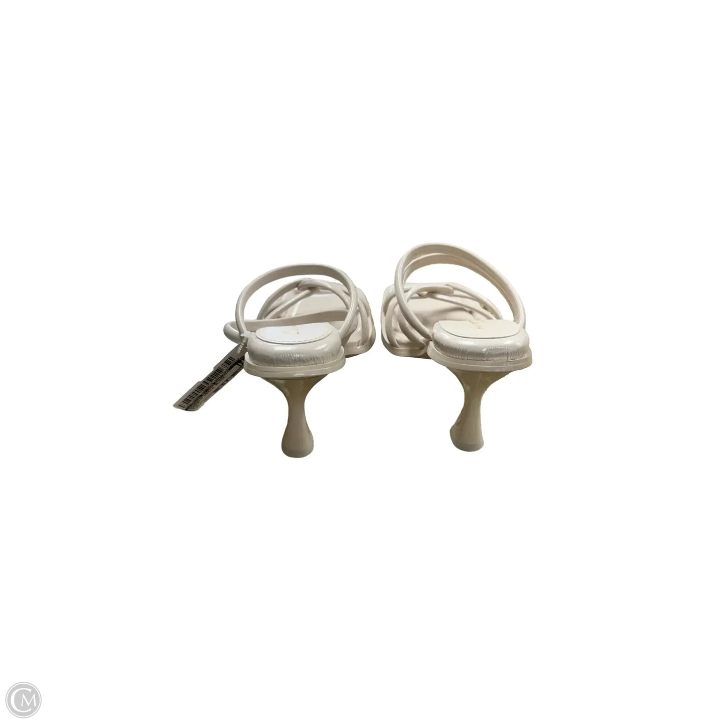 Sandals Heels Block By Circus By Sam Edelman In Cream, Size: 7.5