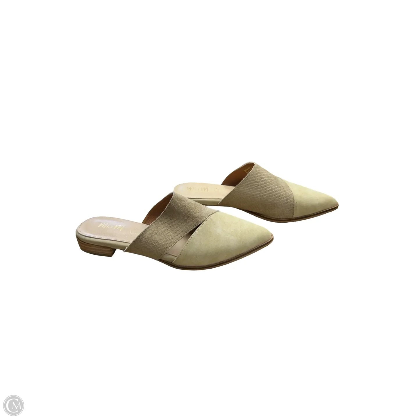 Shoes Flats By Clothes Mentor In Tan, Size: 7.5