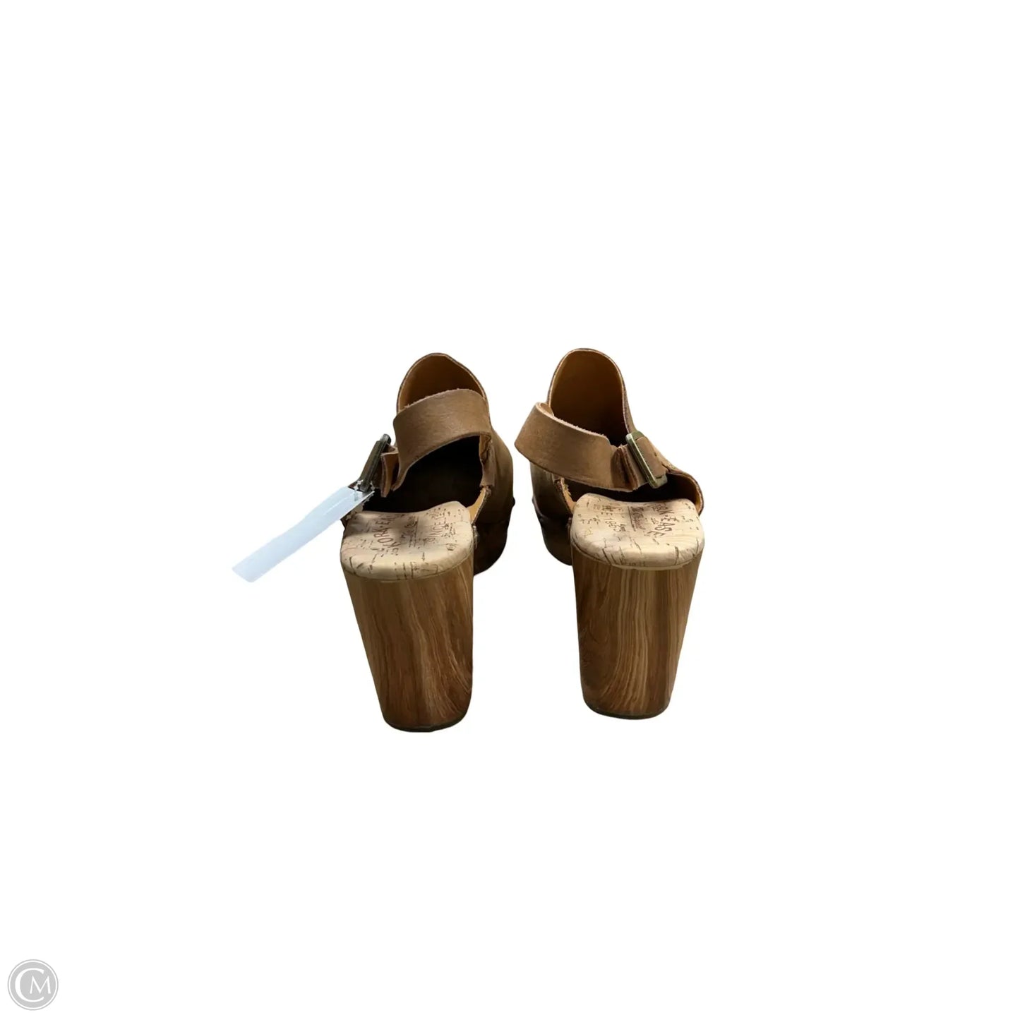 Shoes Heels Block By Kork Ease In Tan, Size: 7