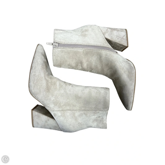Boots Ankle Heels By A New Day In Tan, Size: 6