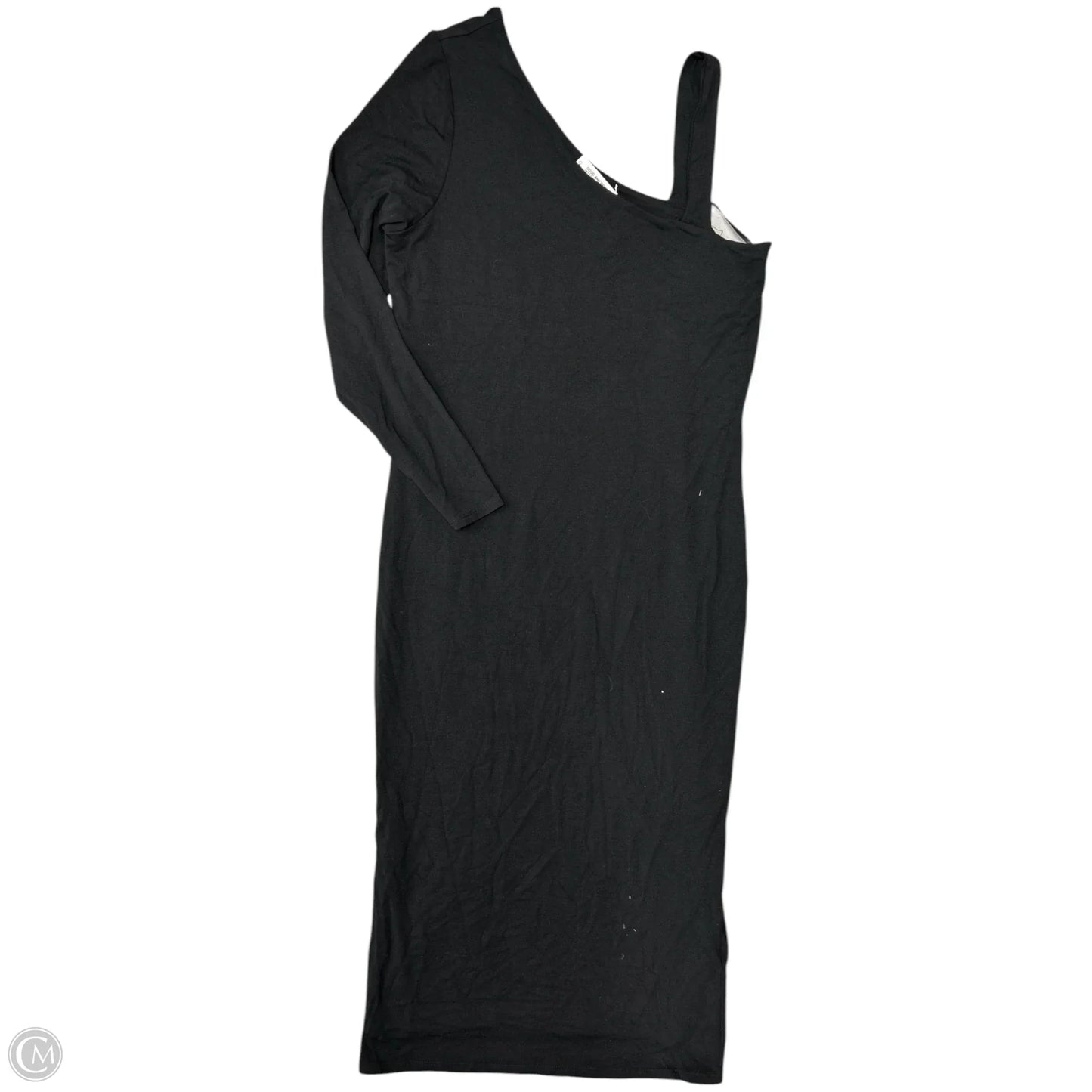 Dress Party Midi By Good American In Black, Size: 2x