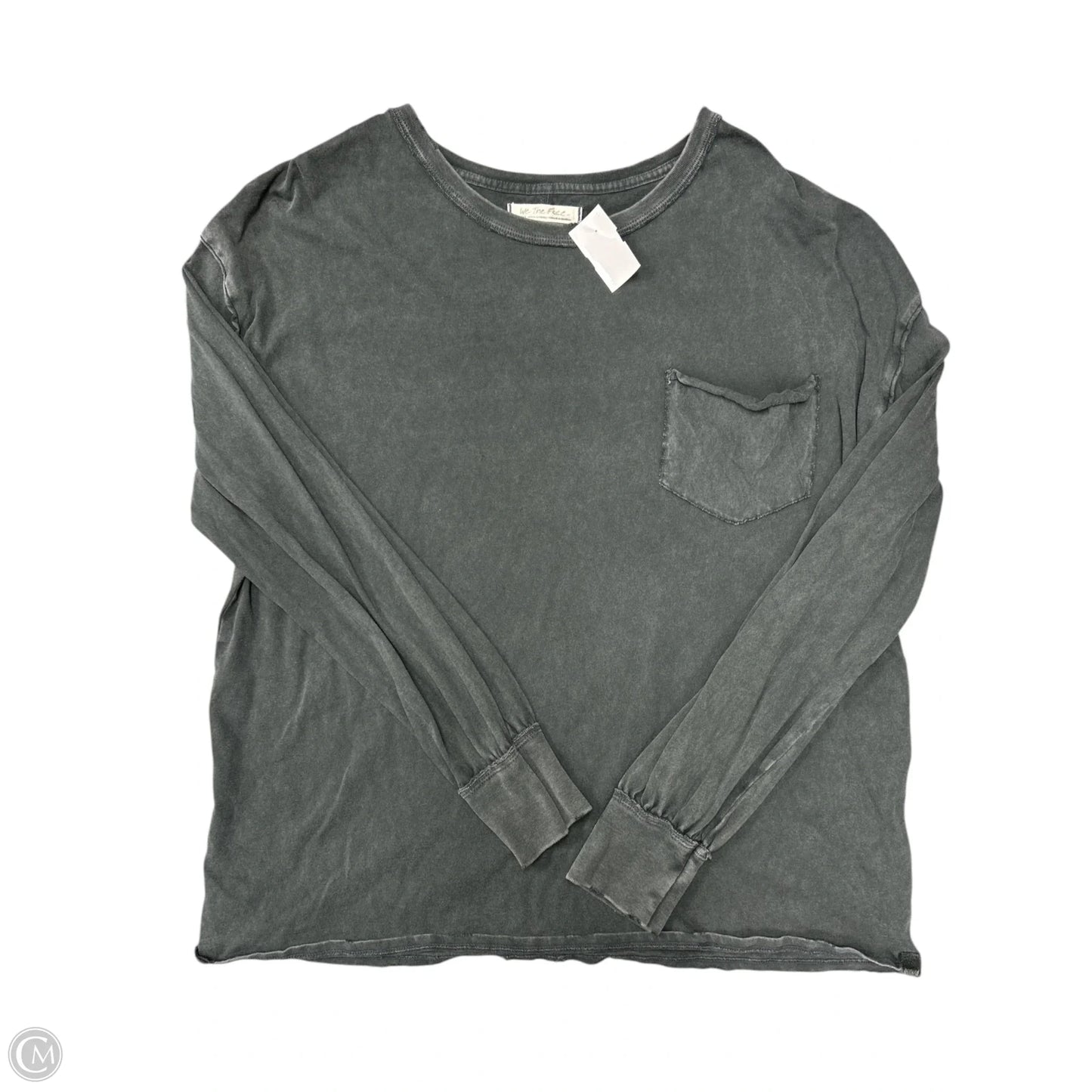 Top Long Sleeve By We The Free In Grey, Size: L