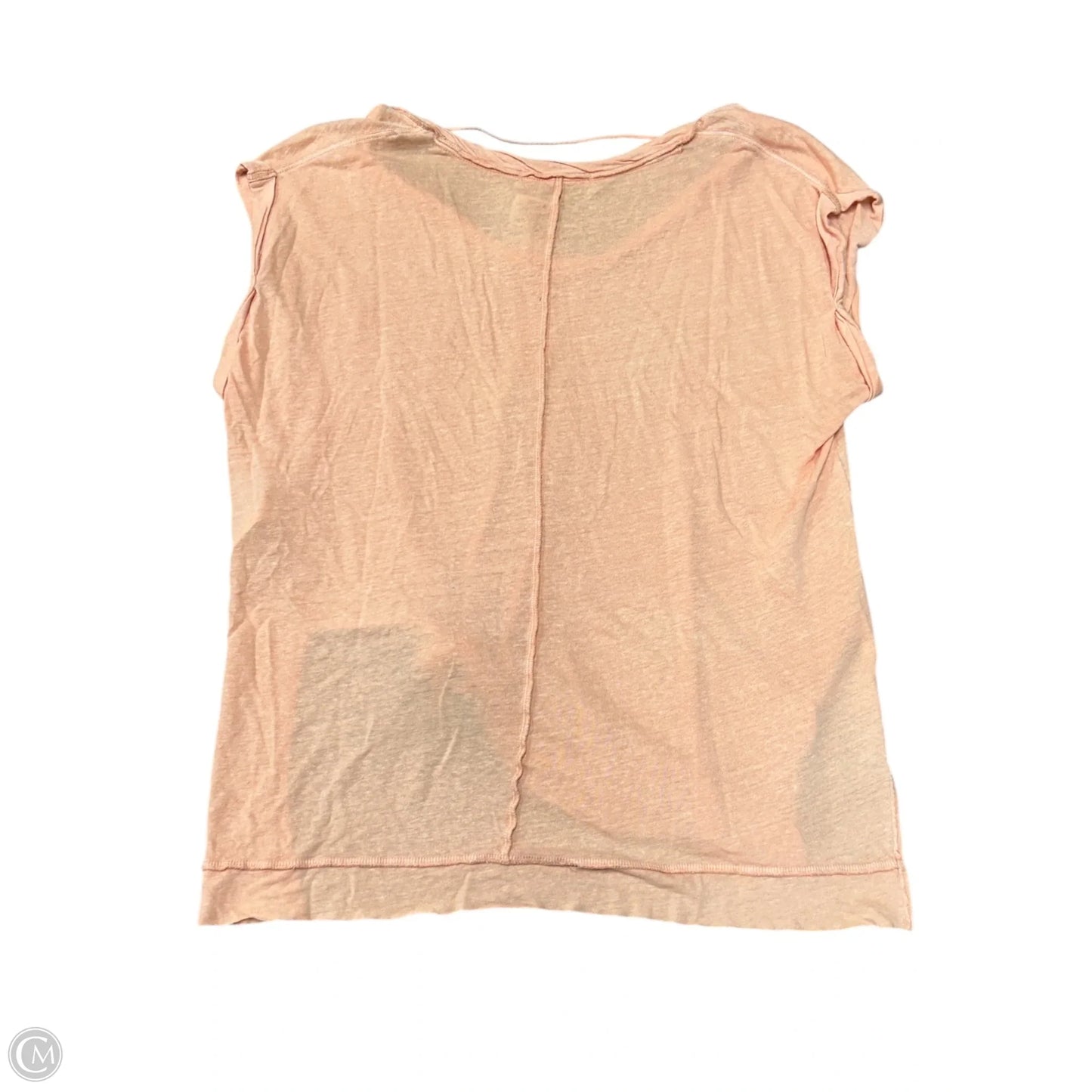 Top Short Sleeve By We The Free In Orange, Size: Xs
