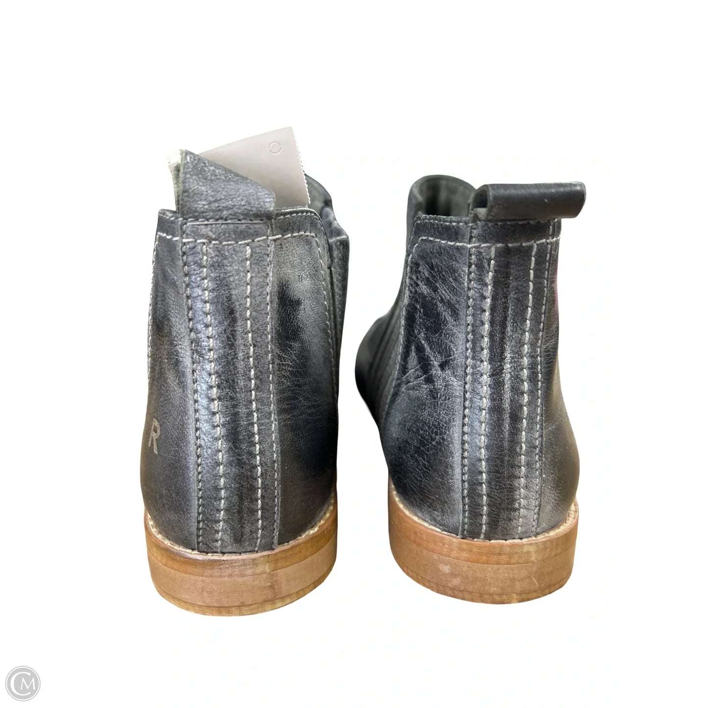 Boots Ankle Flats By Cmc In Grey, Size: 9