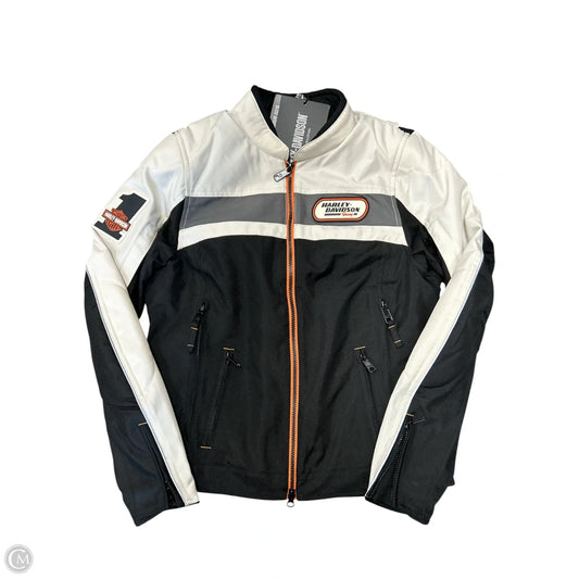 Coat Other By Harley Davidson In Black & White, Size: S