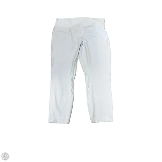 Athletic Leggings By Lululemon In Blue, Size: 14