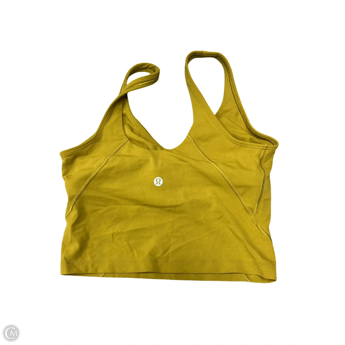 Athletic Tank Top By Lululemon In Chartreuse, Size: 6