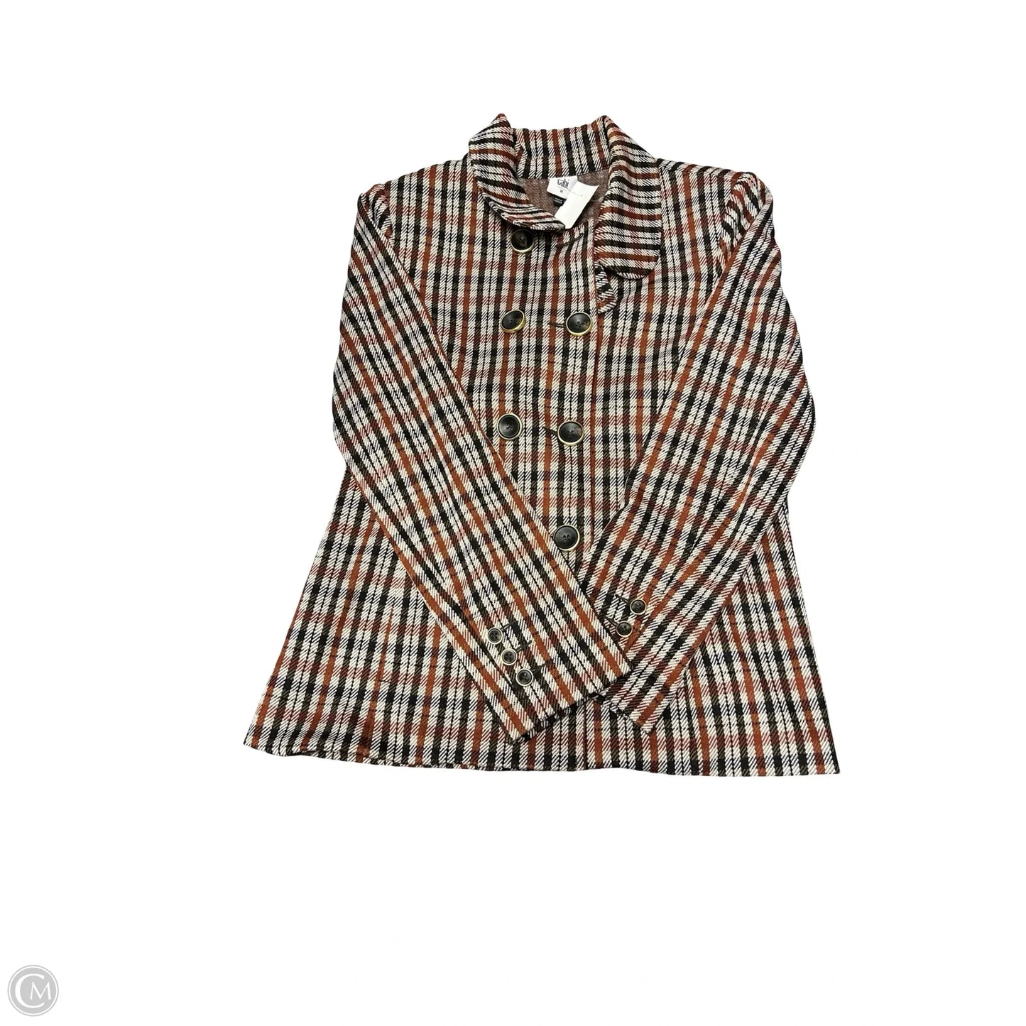 Jacket Other By Cabi In Plaid Pattern, Size: M