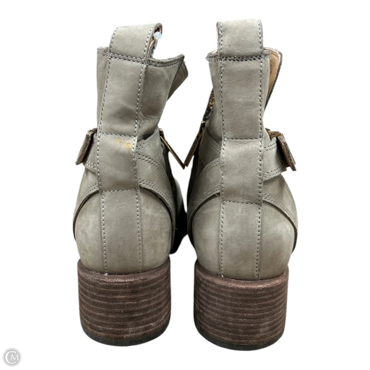 Boots Ankle Flats By Vionic In Taupe, Size: 9