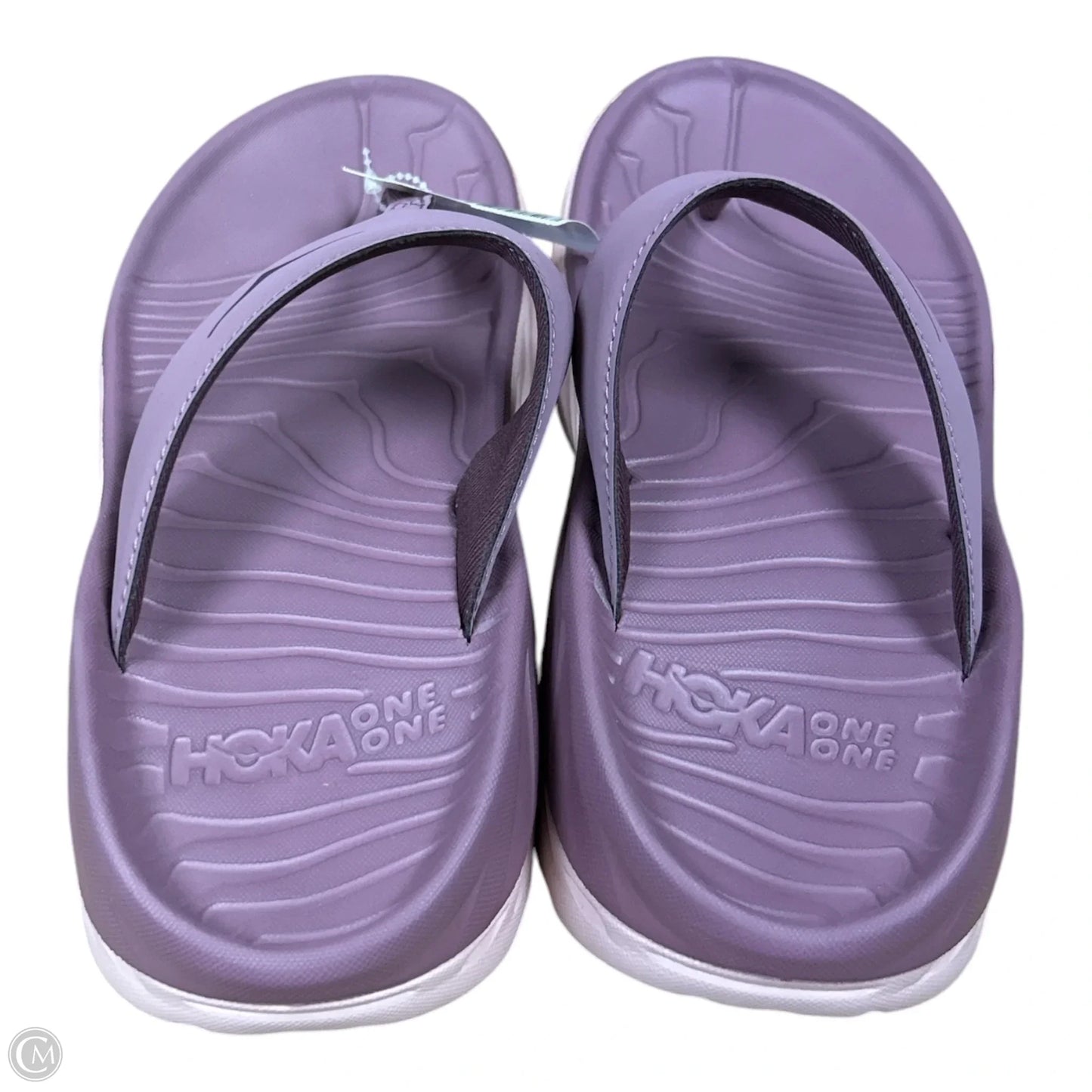 Sandals Flats By Hoka In Purple, Size: 7