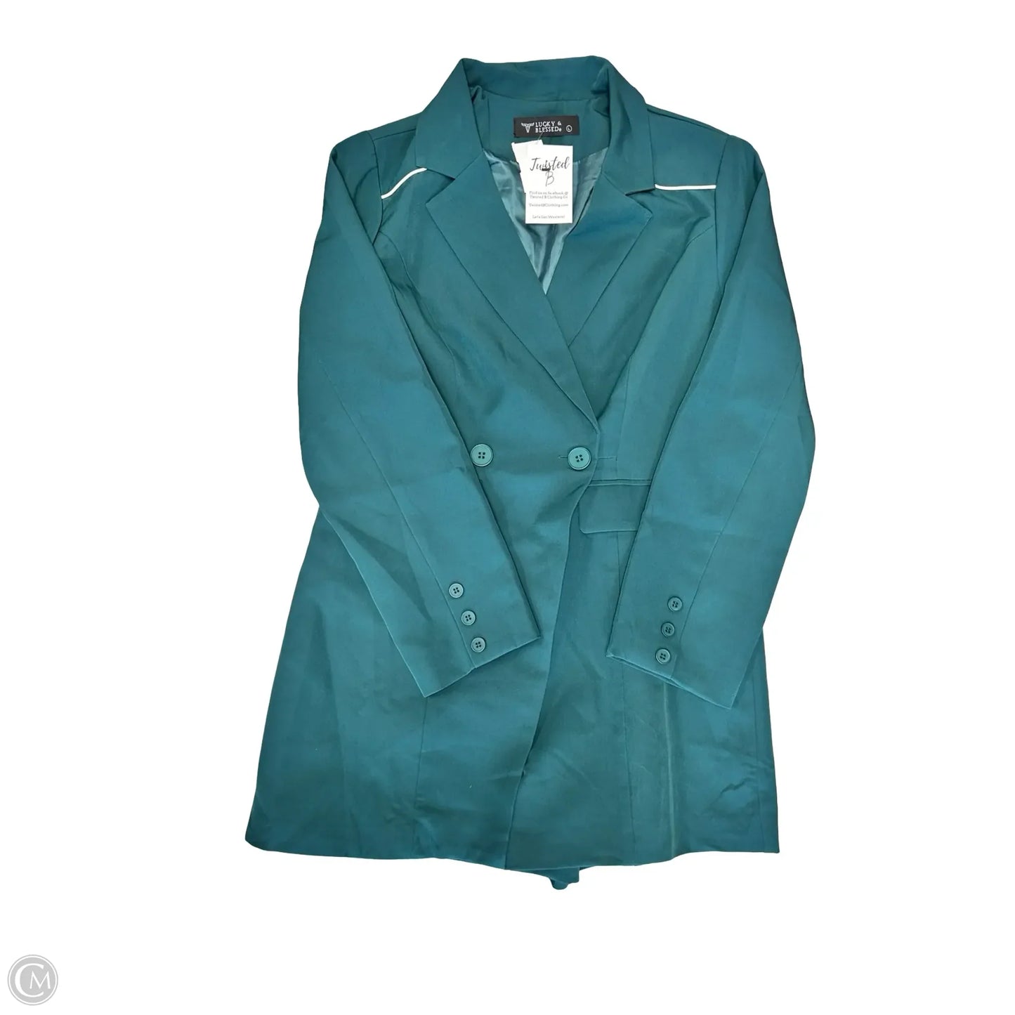 Romper By Lucky & Blessed In Green, Size: L