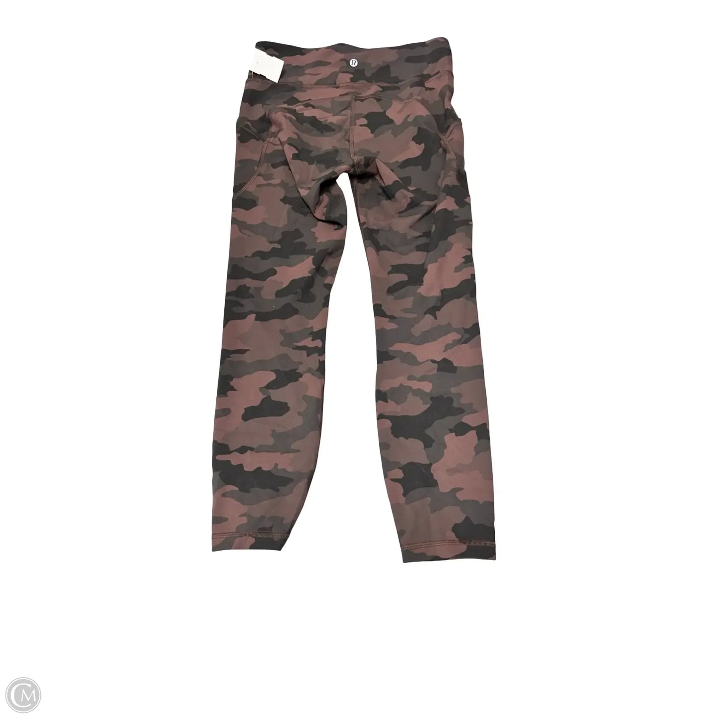 Athletic Leggings By Lululemon In Brown, Size: 8