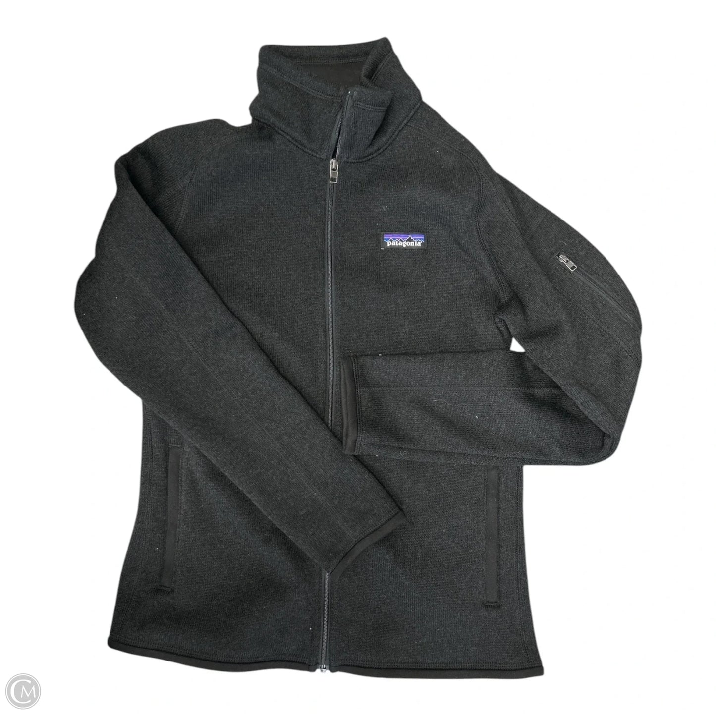 Jacket Fleece By Patagonia In Black, Size: S