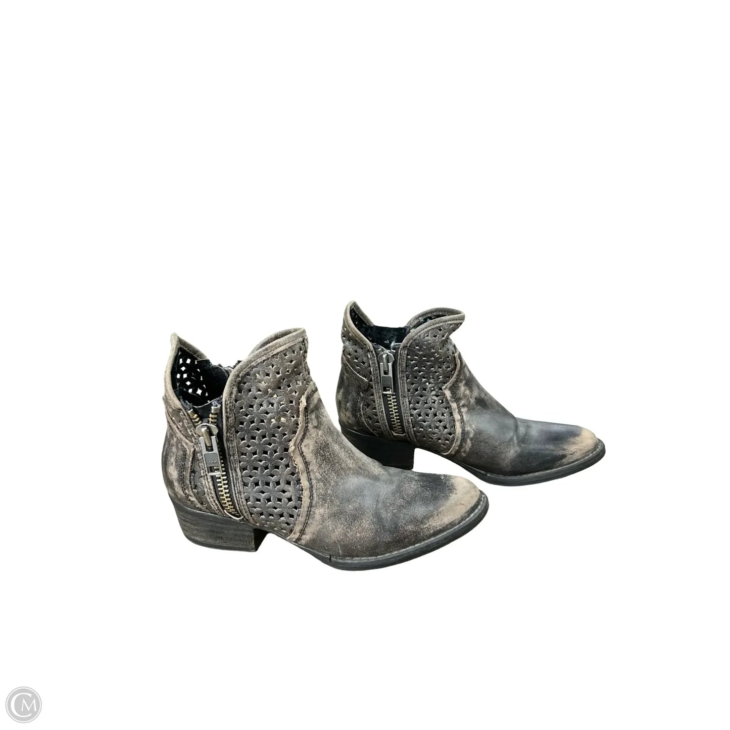 Boots Ankle Flats By Cmc In Black, Size: 9