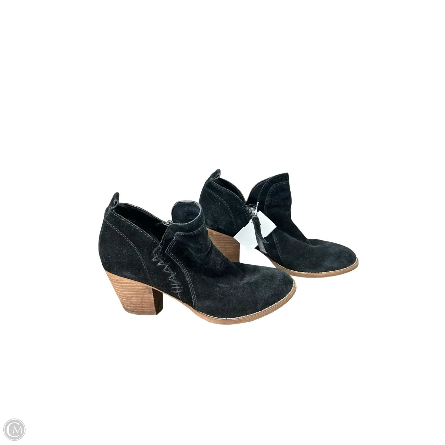 Boots Ankle Heels By Sam Edelman In Black, Size: 8.5