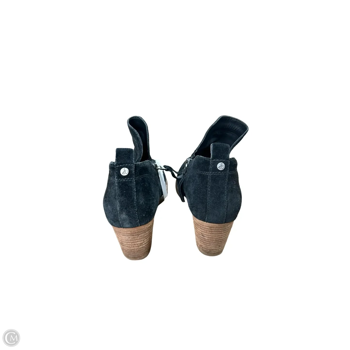 Boots Ankle Heels By Sam Edelman In Black, Size: 8.5