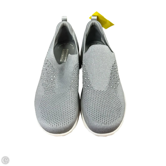 Shoes Athletic By Skechers In Grey, Size: 8