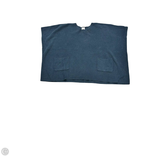 Sweater Short Sleeve By Cabi In Teal, Size: S