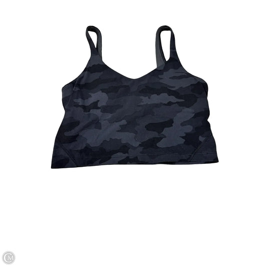 Athletic Tank Top By Lululemon In Black, Size: 8