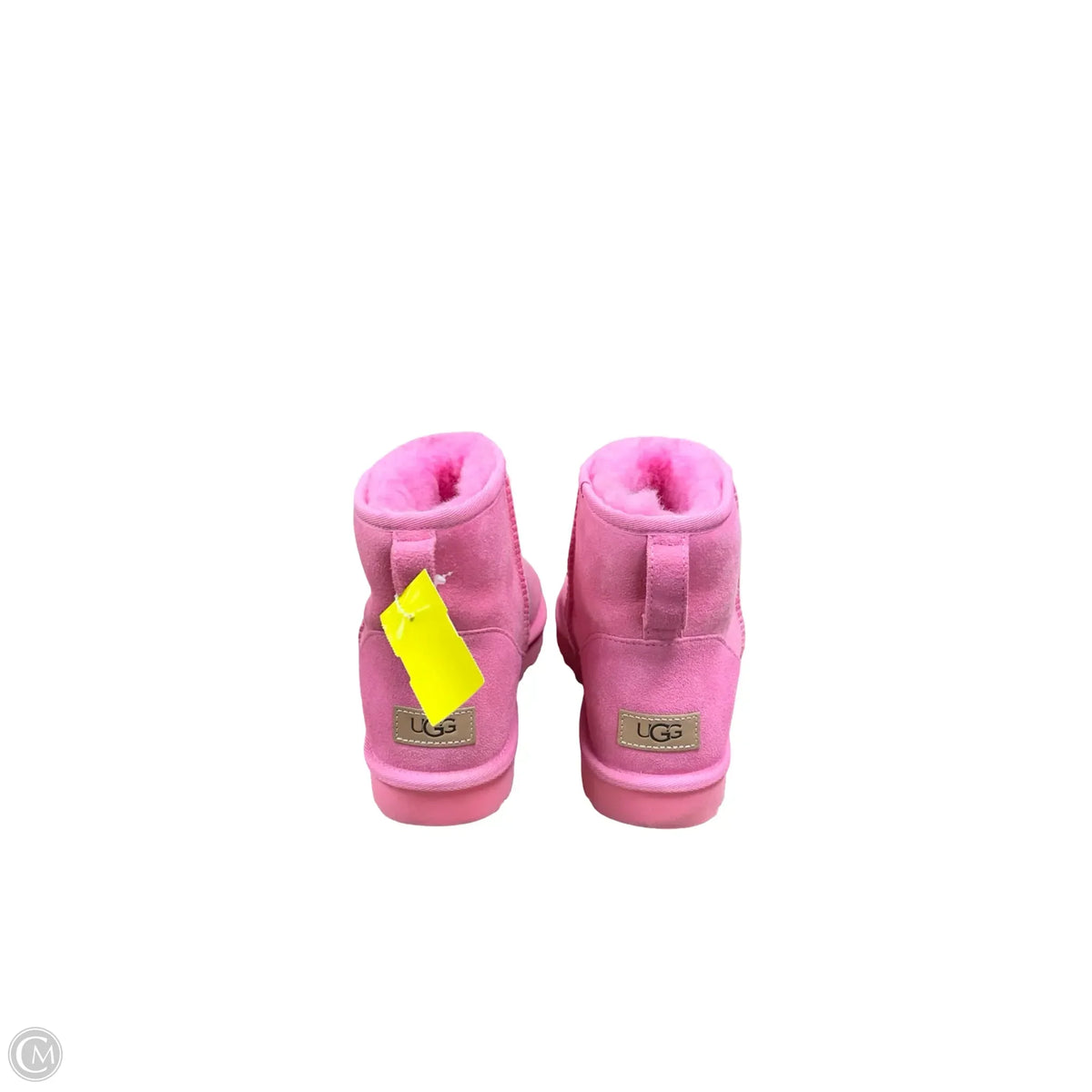 Boots Designer By Ugg In Pink, Size: 10
