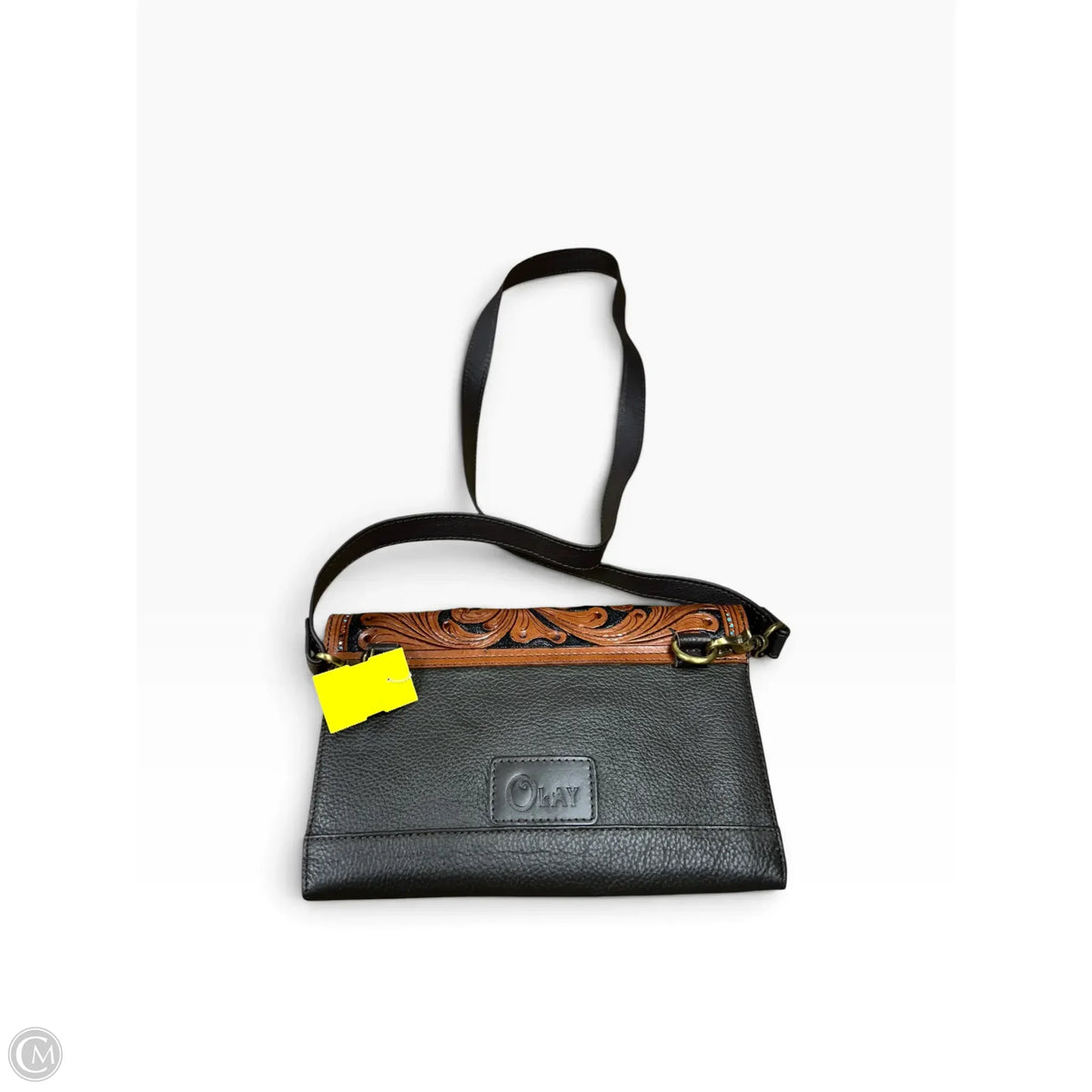 Crossbody Leather By Cmc, Size: Small