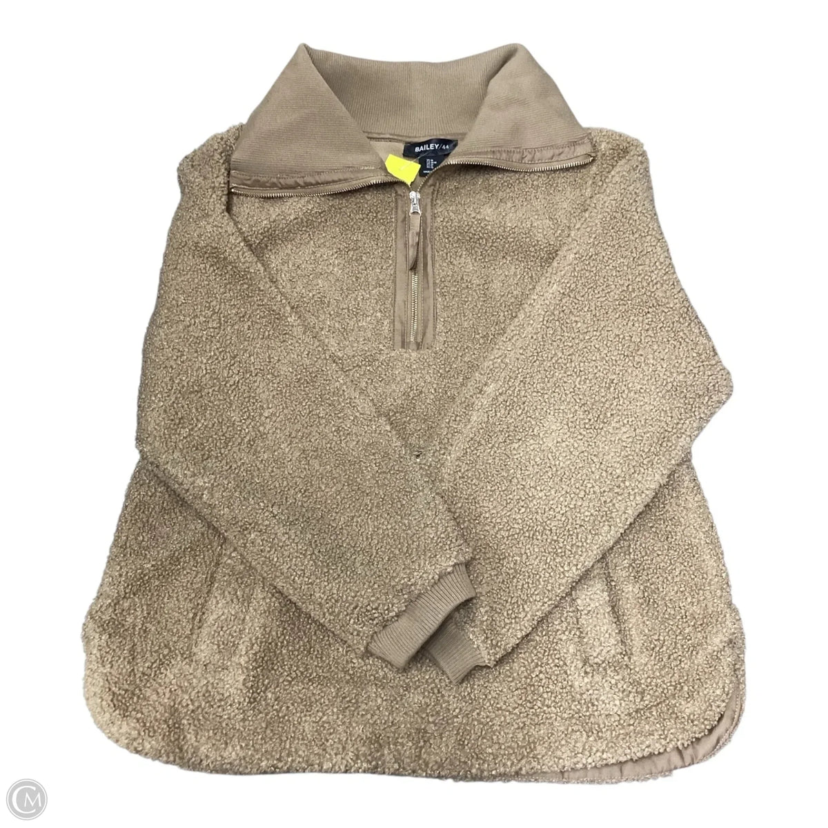 Sweatshirt Collar By Bailey 44 In Brown, Size: M