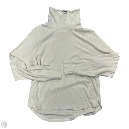 Athletic Sweatshirt Collar By Varley In Ivory, Size: M