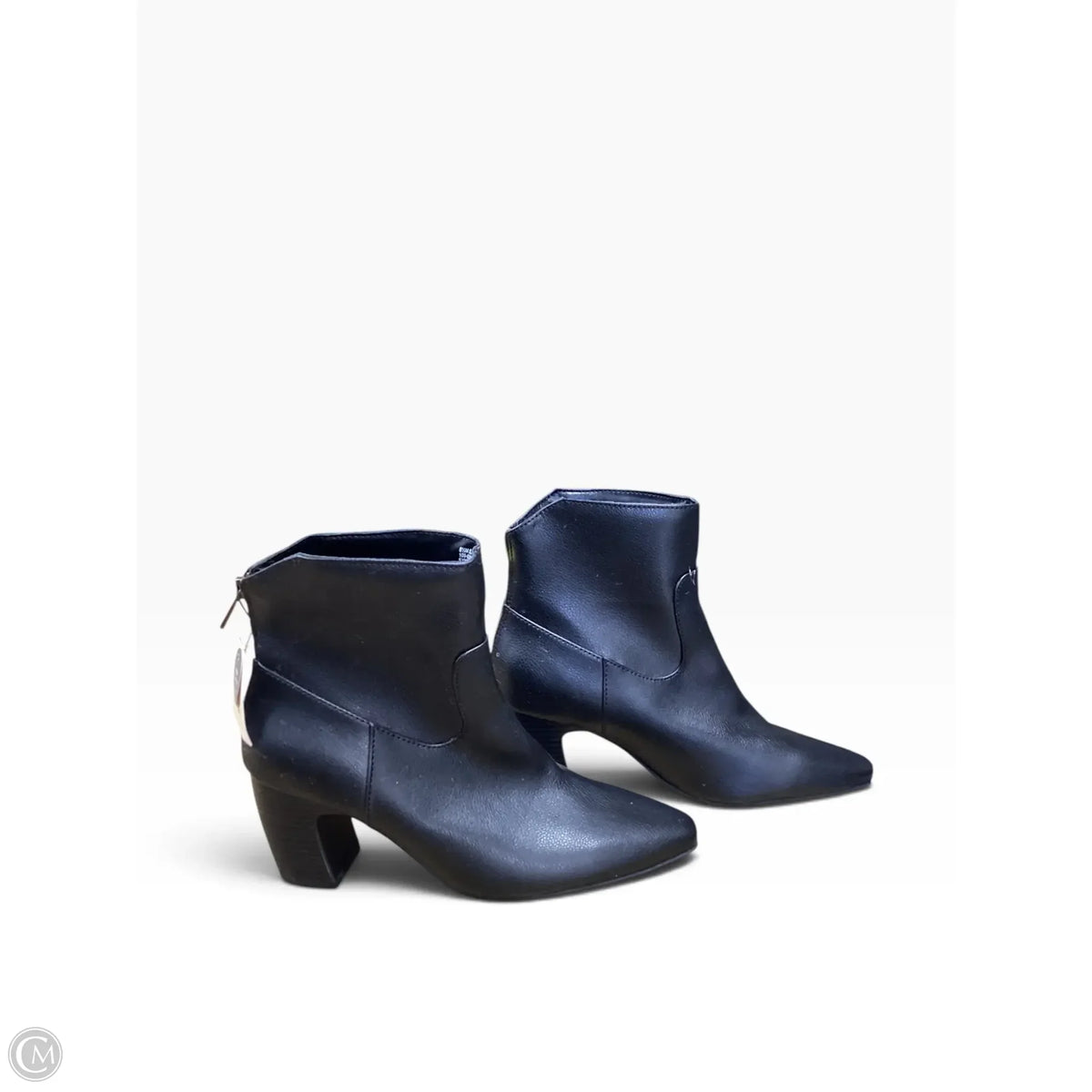 Boots Ankle Heels By St Johns Bay In Black, Size: 8.5