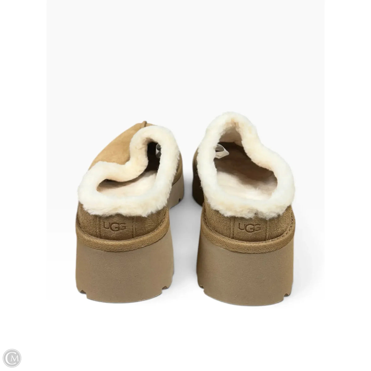 Boots Designer By Ugg In Brown, Size: 7