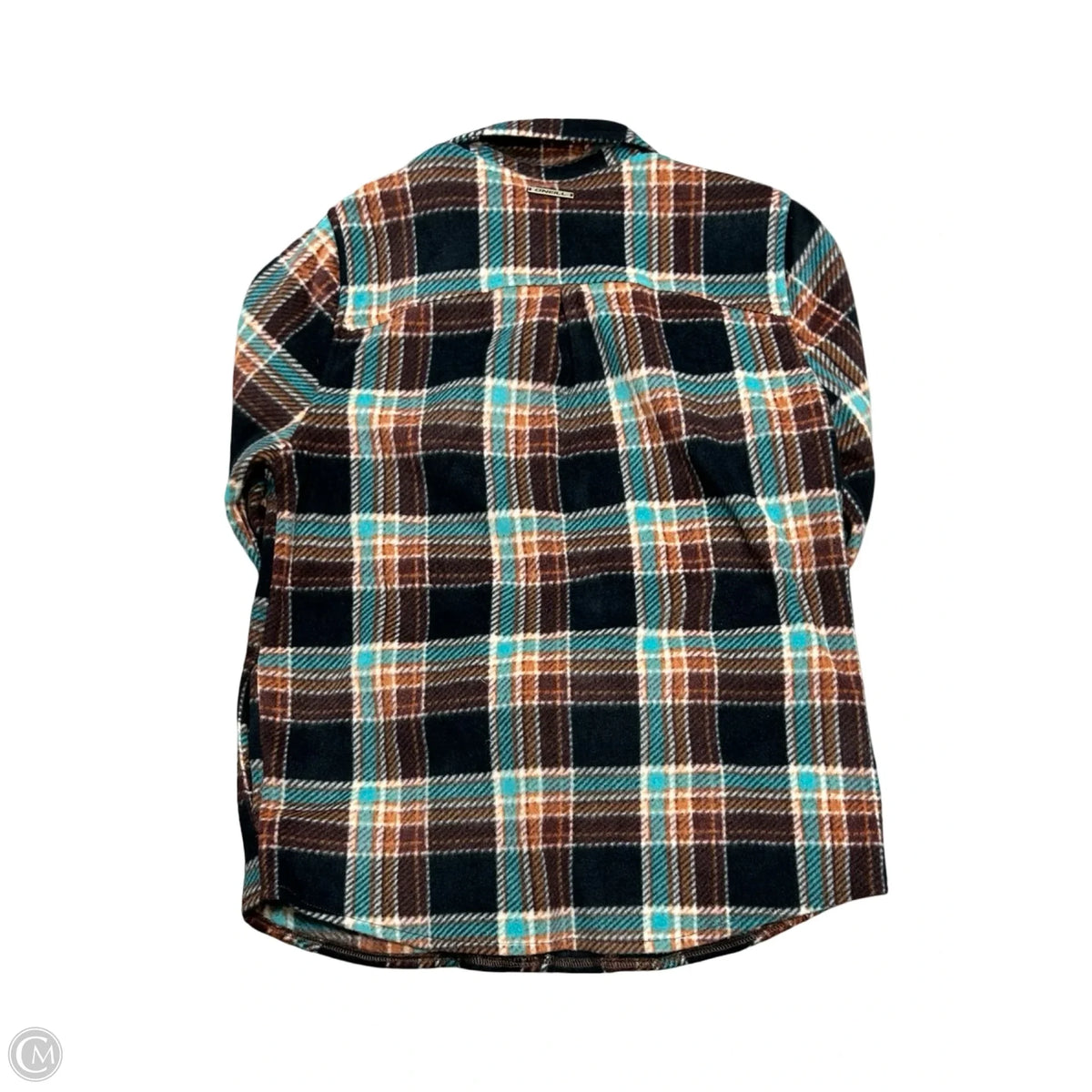 Jacket Shirt By Oneill In Plaid Pattern, Size: S