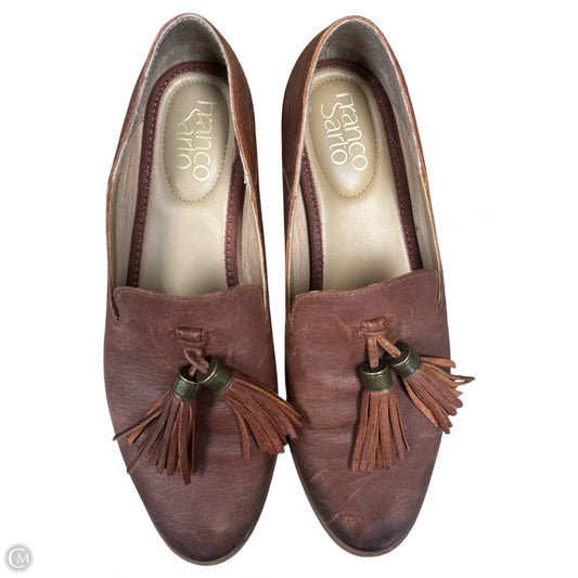 Shoes Flats By Franco Sarto In Brown, Size: 8