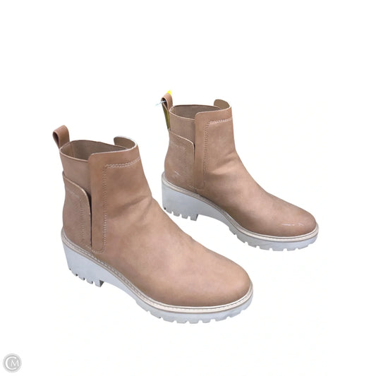 Boots Ankle Flats By Ana In Brown, Size: 9