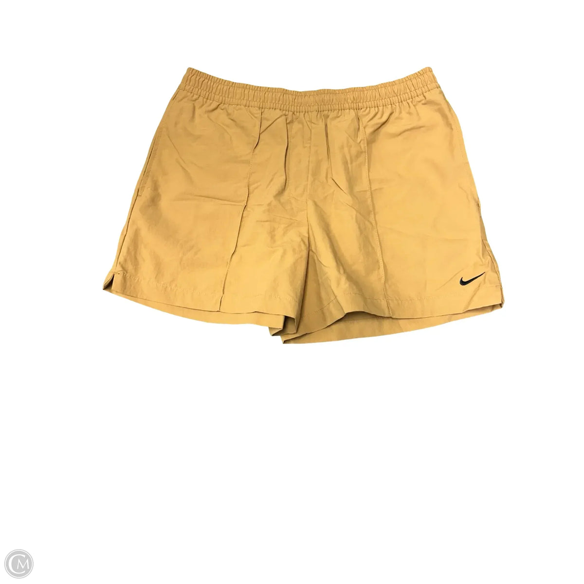 Athletic Shorts By Nike In Copper, Size: M