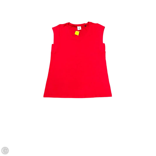 Top Short Sleeve By Cabi In Red, Size: M