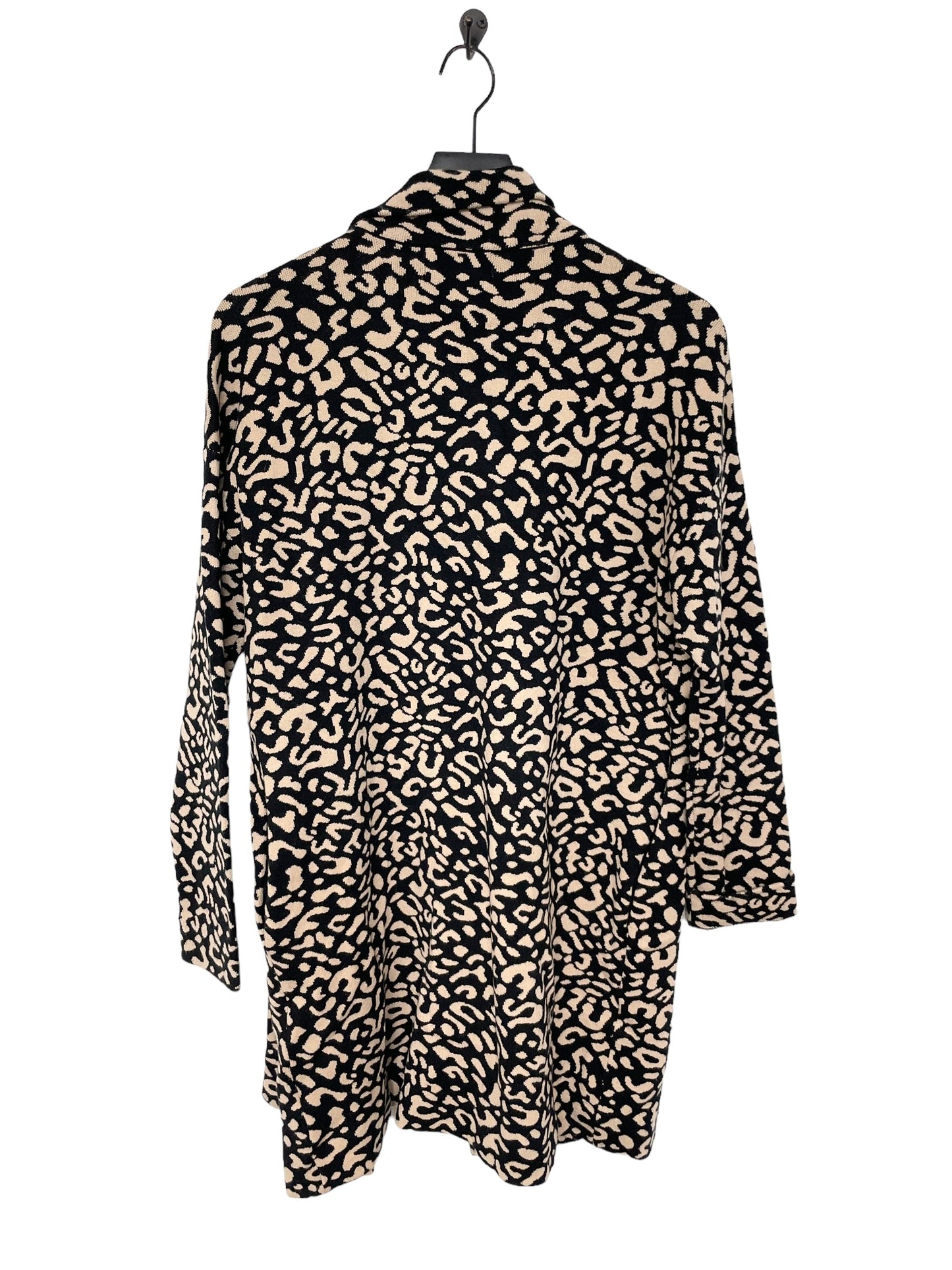 Leopard Print Sweater Cardigan Premise, Size M