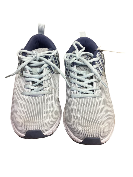 Blue & Grey Shoes Athletic Cma, Size 9