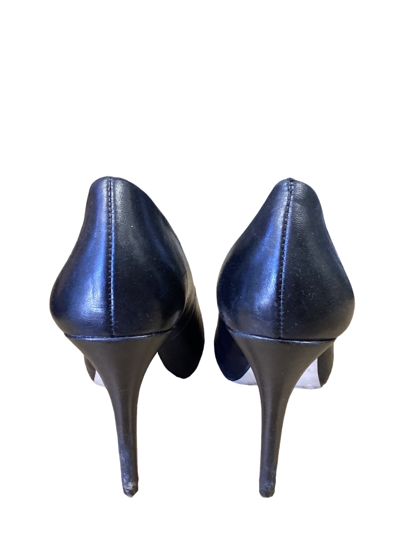 Black Shoes Heels Stiletto Michael By Michael Kors, Size 7