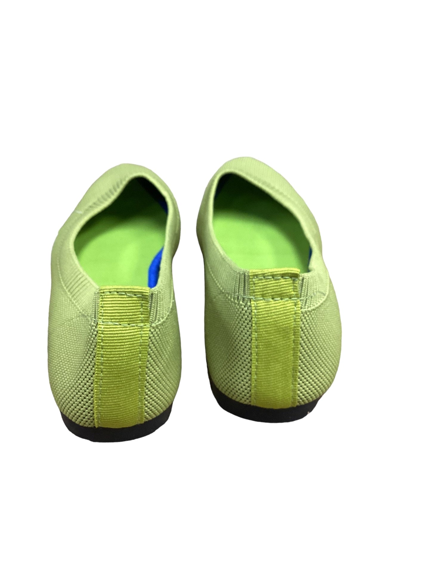 Green Shoes Flats Clothes Mentor, Size 8