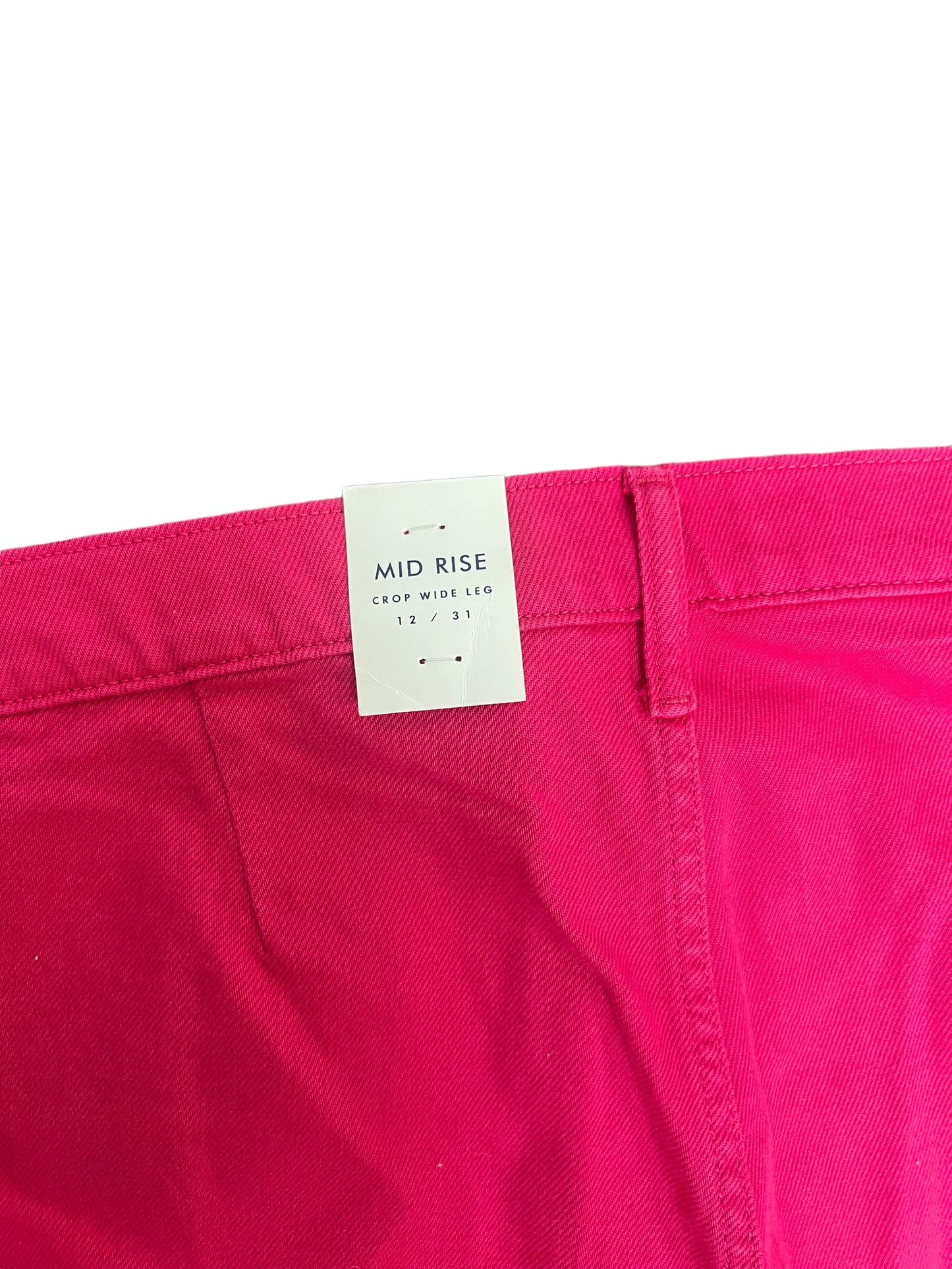 Pink Denim Jeans Cropped Lucky Brand, Size 12