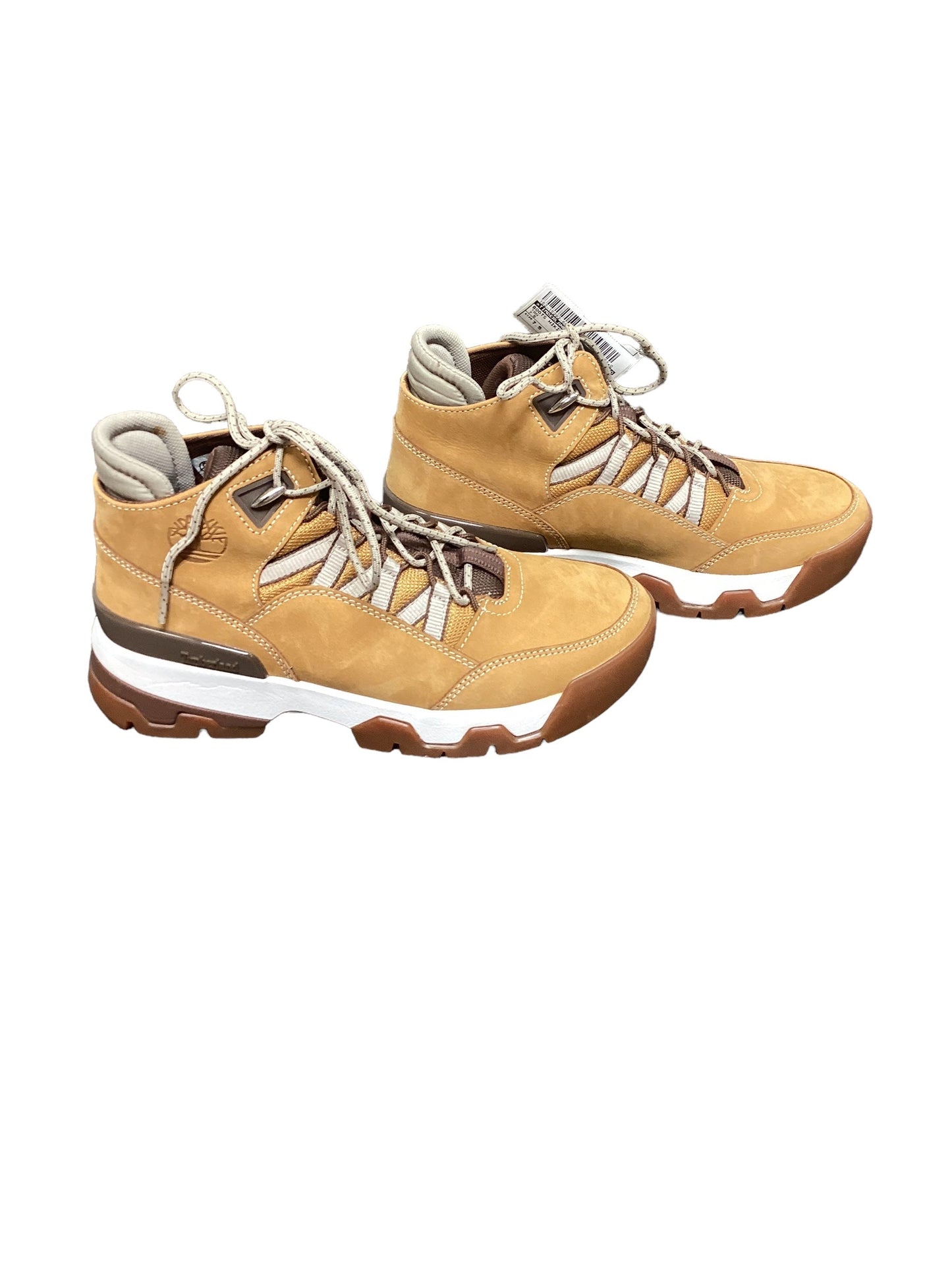 Tan Boots Hiking Timberland, Size 7.5