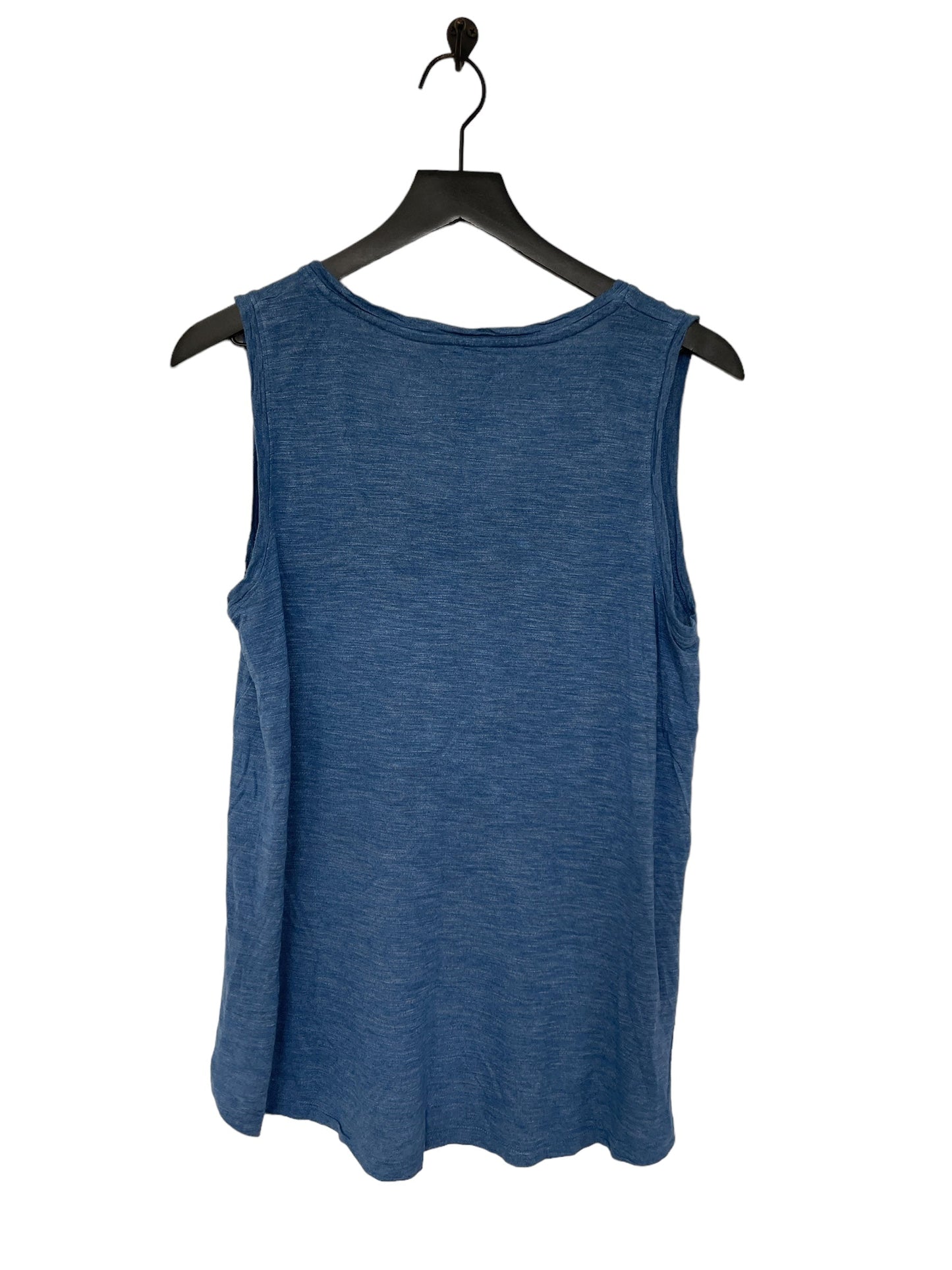 Blue Top Sleeveless Basic Madewell, Size M