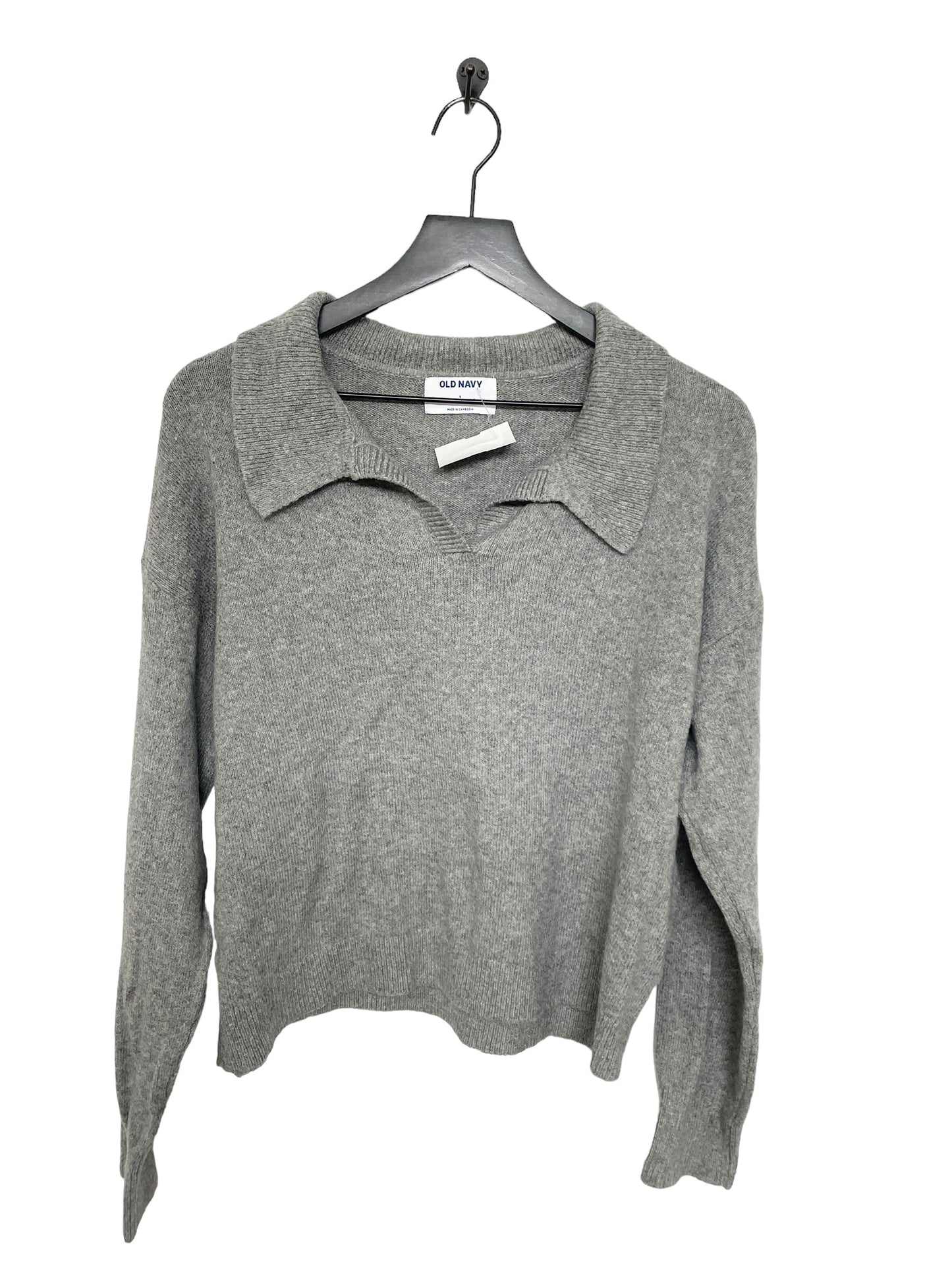 Grey Sweater Old Navy, Size L