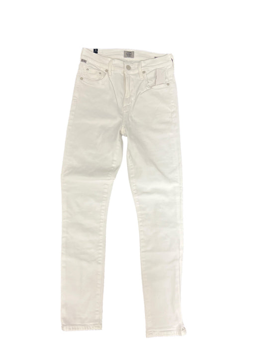White Denim Jeans Skinny Citizens Of Humanity, Size 0