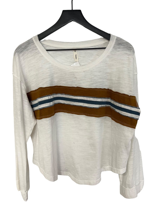 White Top Long Sleeve Wishlist, Size M